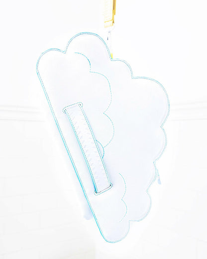 CLOUDY WITH A CHANCE OF SHARK CROSSOVER CLUTCH | Sprayground Online