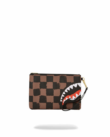 SHARKS IN PARIS VANQUISH CROSSOVER CLUTCH | Sprayground Discount