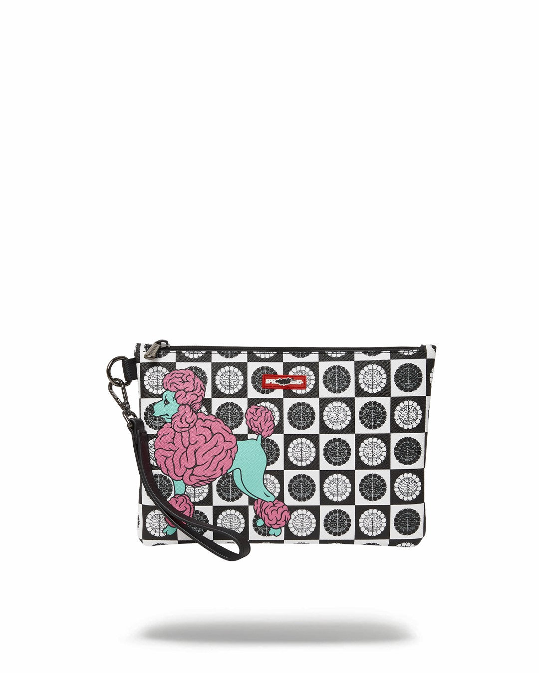 POODLE CHECK RON ENGLISH COLLAB POUCHETTE | Sprayground US