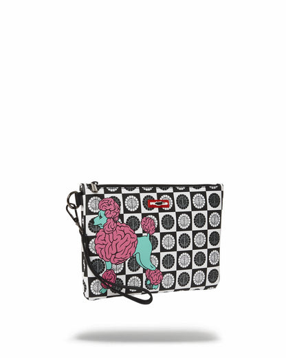 POODLE CHECK RON ENGLISH COLLAB POUCHETTE | Sprayground US