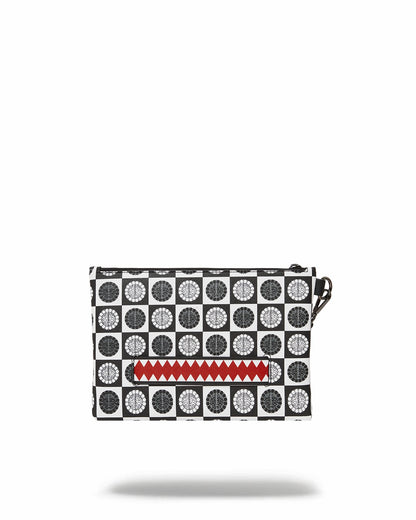 POODLE CHECK RON ENGLISH COLLAB POUCHETTE | Sprayground US