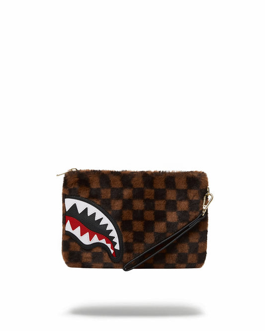 FURRR SHARKS IN PARIS CROSSOVER CLUTCH | Sprayground for sale
