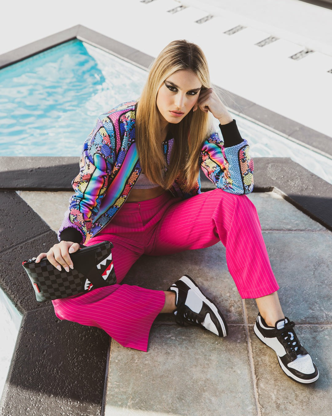 HENNY AIIR TO THE THRONE CROSSOVER CLUTCH | Sprayground for sale