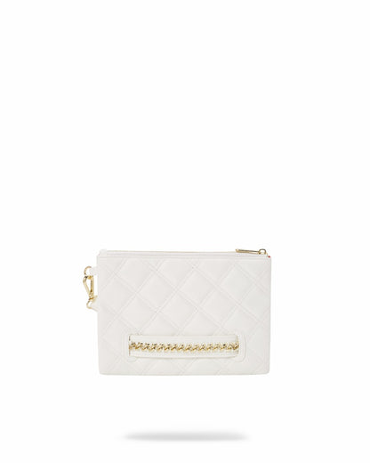 RIVIERA LE BLANC GOLD CHAIN SHARK CROSSOVER CLUTCH | Sprayground Online