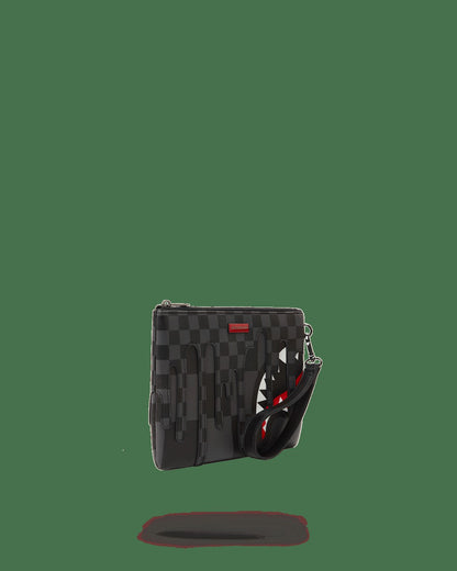 XTC GREY SHARKS IN PARIS CROSSOVER CLUTCH | Sprayground Clearance