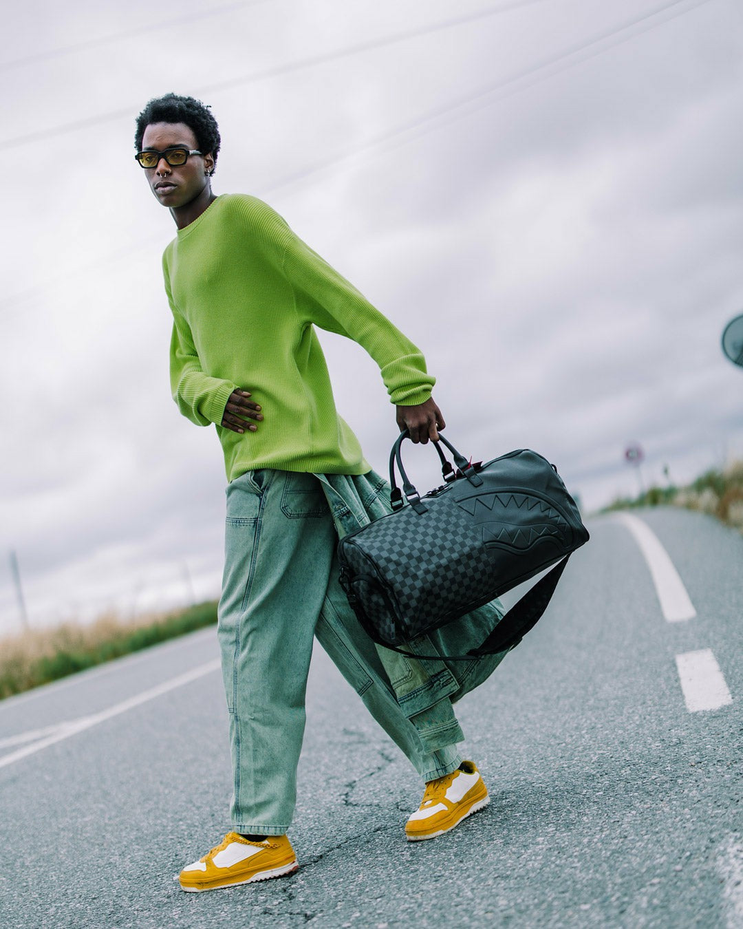 NIGHTSHARKS WORLDWIDE DUFFLE | Sprayground Near Me