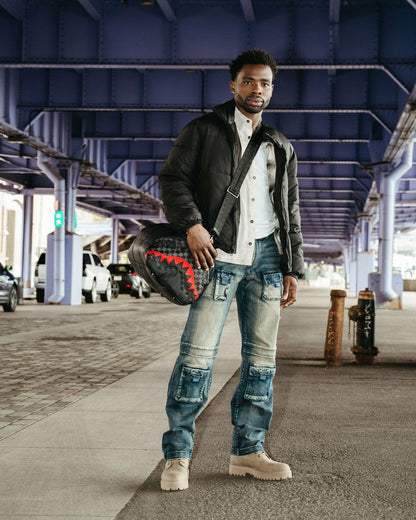 SNOWWSTORM PUFFER DUFFLE | Sprayground sale