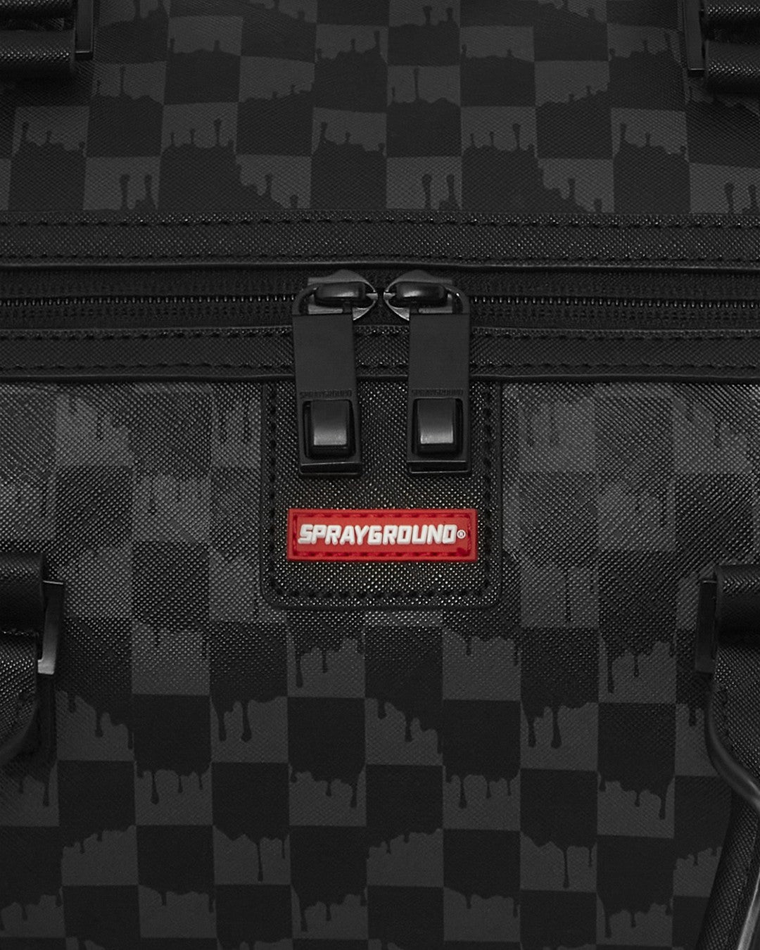 HANGOVER DRIP CHECK DUFFLE | Sprayground US