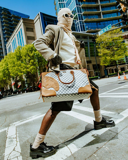 HENNY LATTE PYRAMID DUFFLE | Sprayground Online