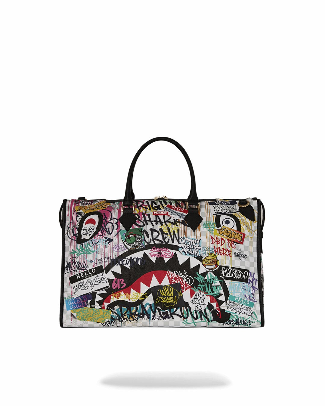 CREATE ANOTHER DAY PYRAMID DUFFLE | Sprayground for sale