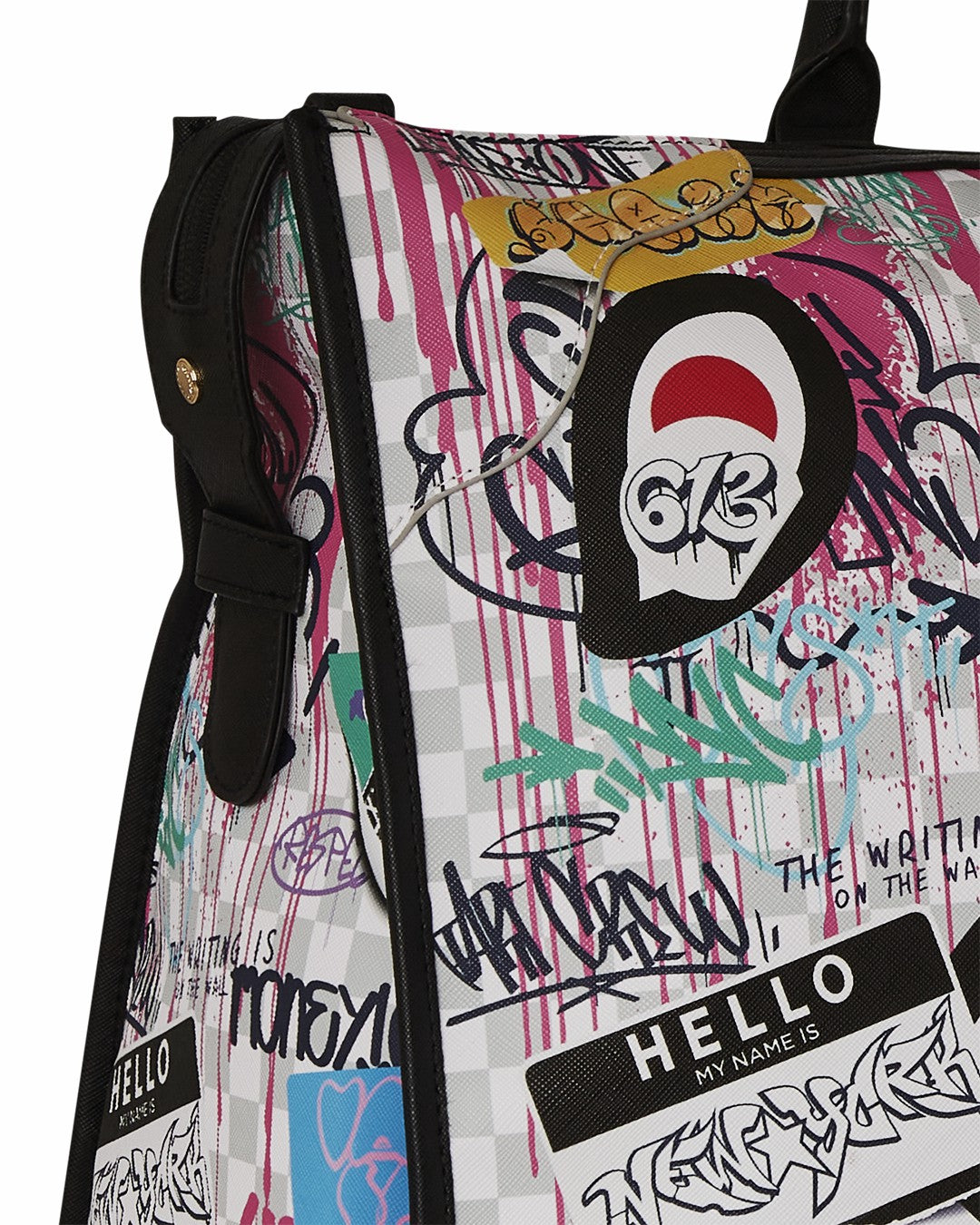 CREATE ANOTHER DAY PYRAMID DUFFLE | Sprayground for sale