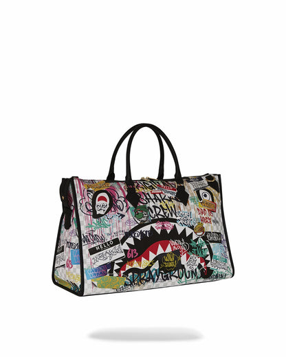 CREATE ANOTHER DAY PYRAMID DUFFLE | Sprayground for sale
