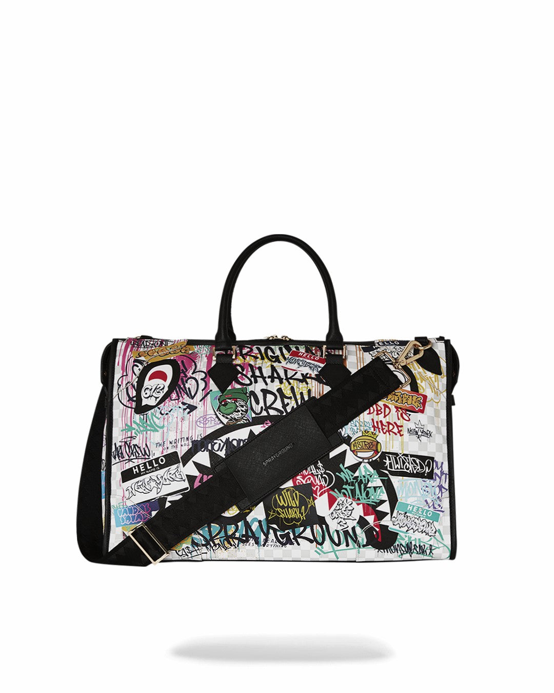 CREATE ANOTHER DAY PYRAMID DUFFLE | Sprayground for sale
