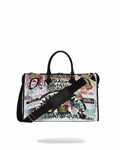 CREATE ANOTHER DAY PYRAMID DUFFLE | Sprayground for sale