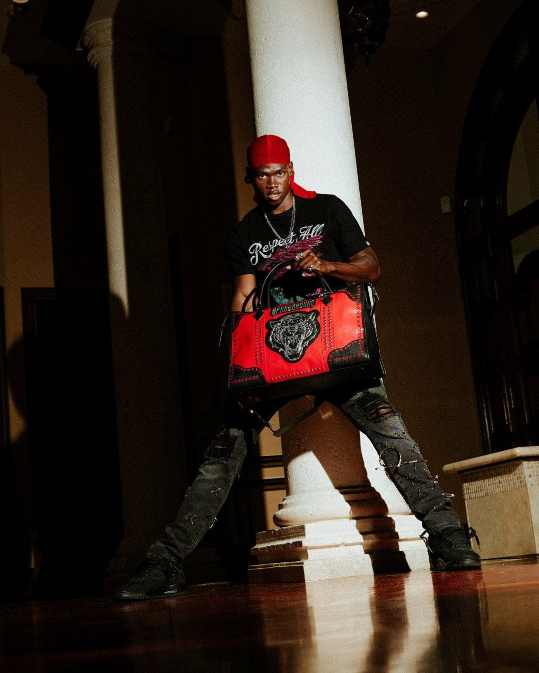 BRONX BRAWLER PYRAMID DUFFLE | Sprayground Online
