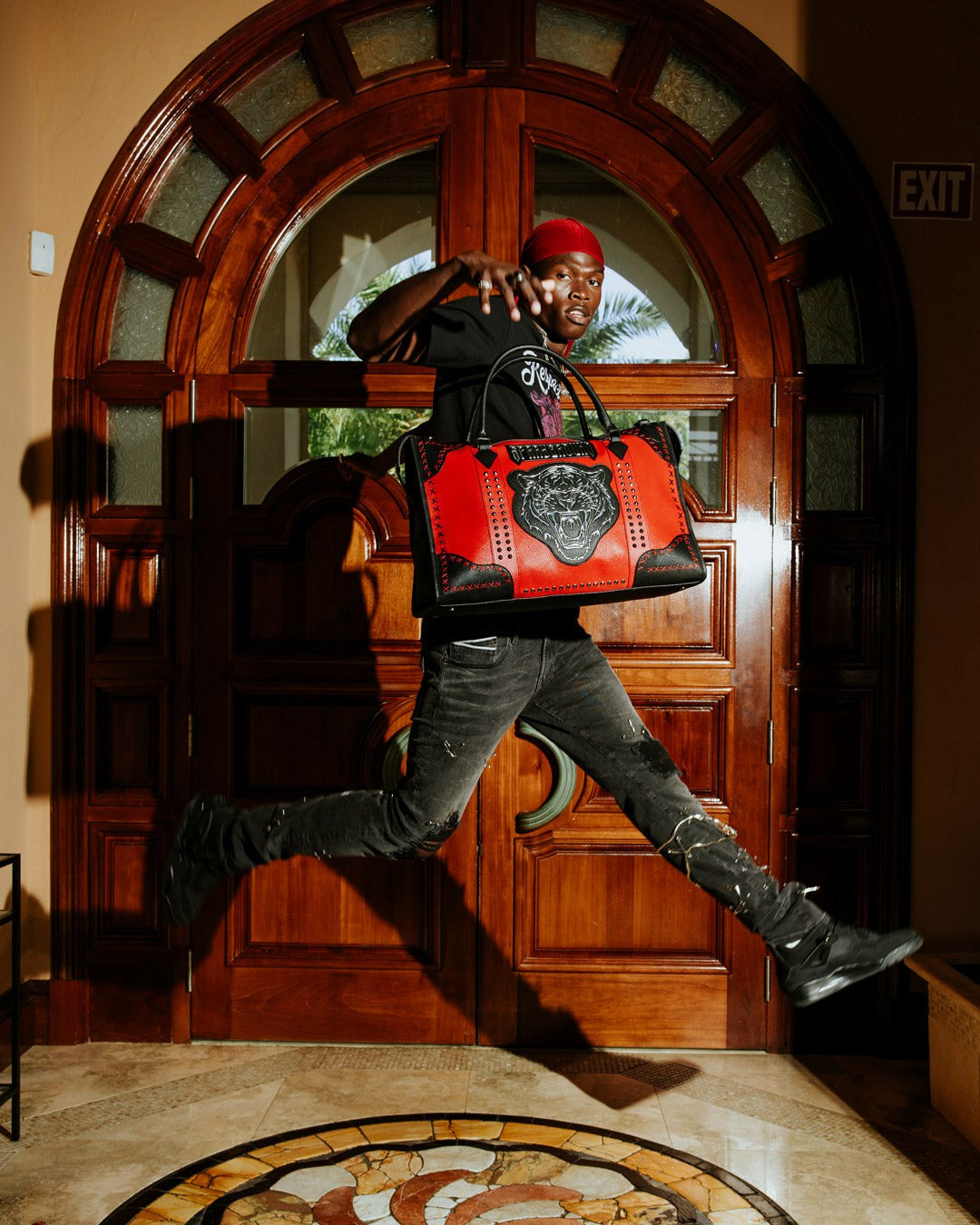 BRONX BRAWLER PYRAMID DUFFLE | Sprayground Online
