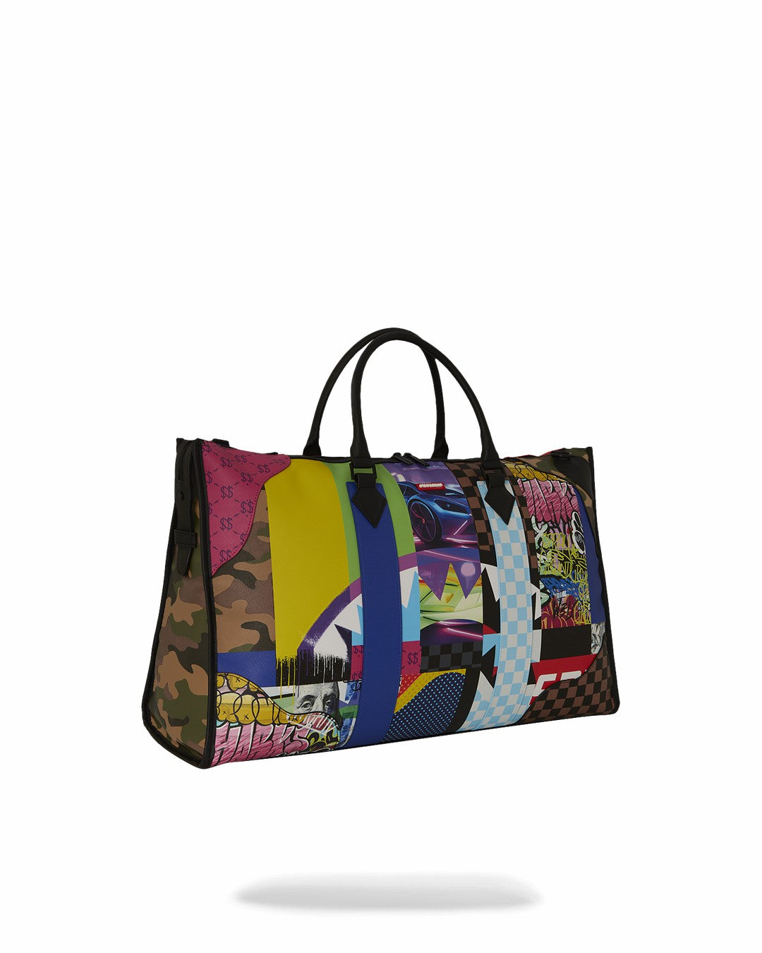 SHARK MASTERPIECES PYRAMID LARGE DUFFLE | Sprayground Near Me