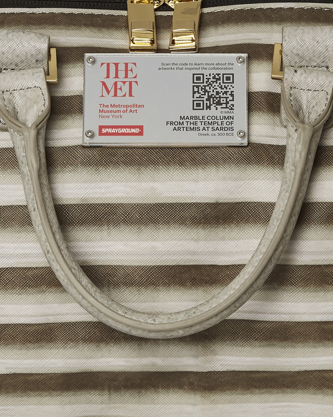 THE MET GREEK TEMPLE OF SARDIS COLUMN DUFFLE | Sprayground Clearance