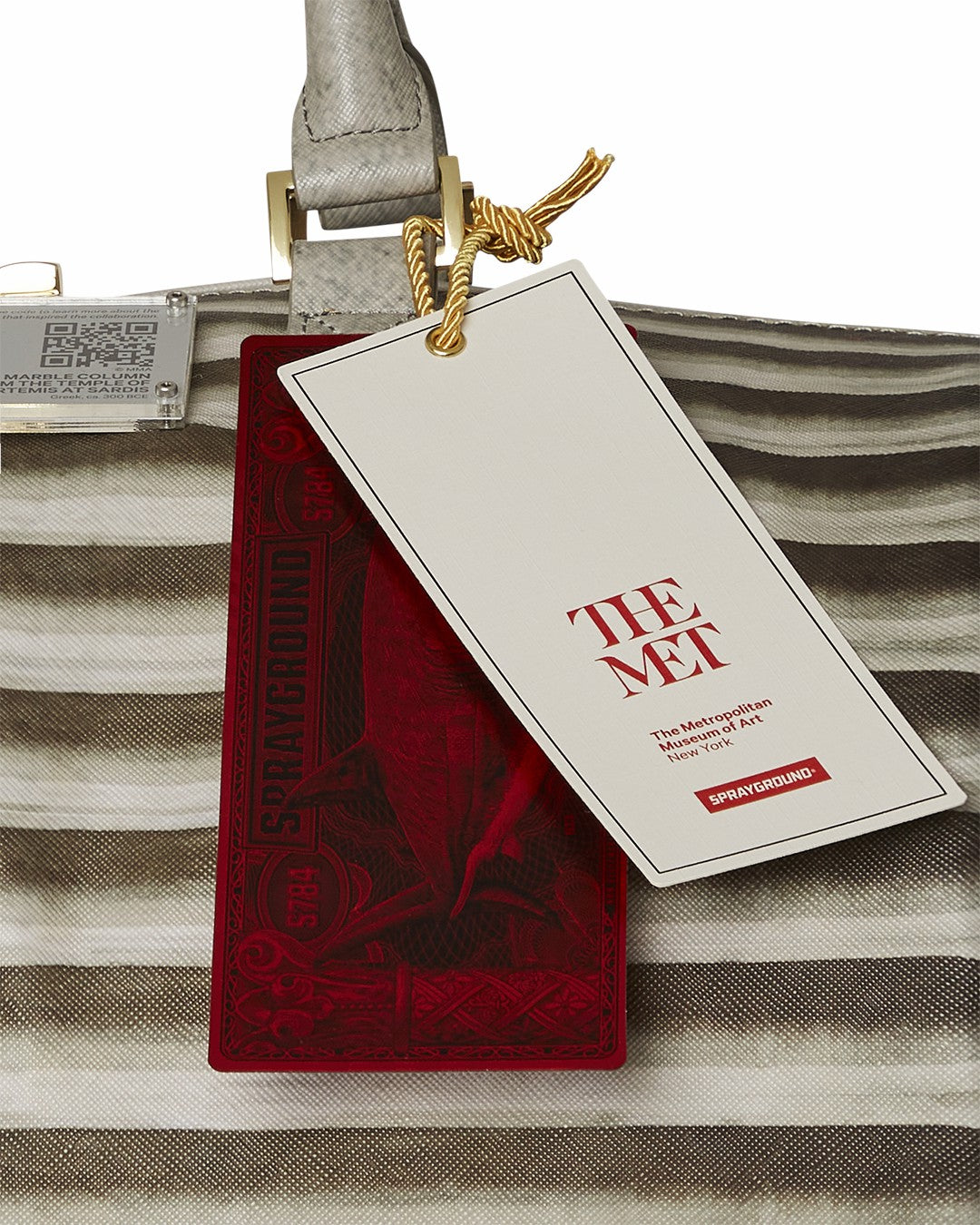 THE MET GREEK TEMPLE OF SARDIS COLUMN DUFFLE | Sprayground Clearance