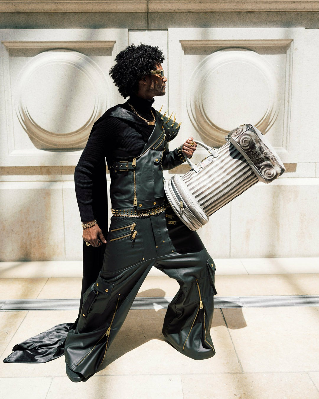 THE MET GREEK TEMPLE OF SARDIS COLUMN DUFFLE | Sprayground Clearance