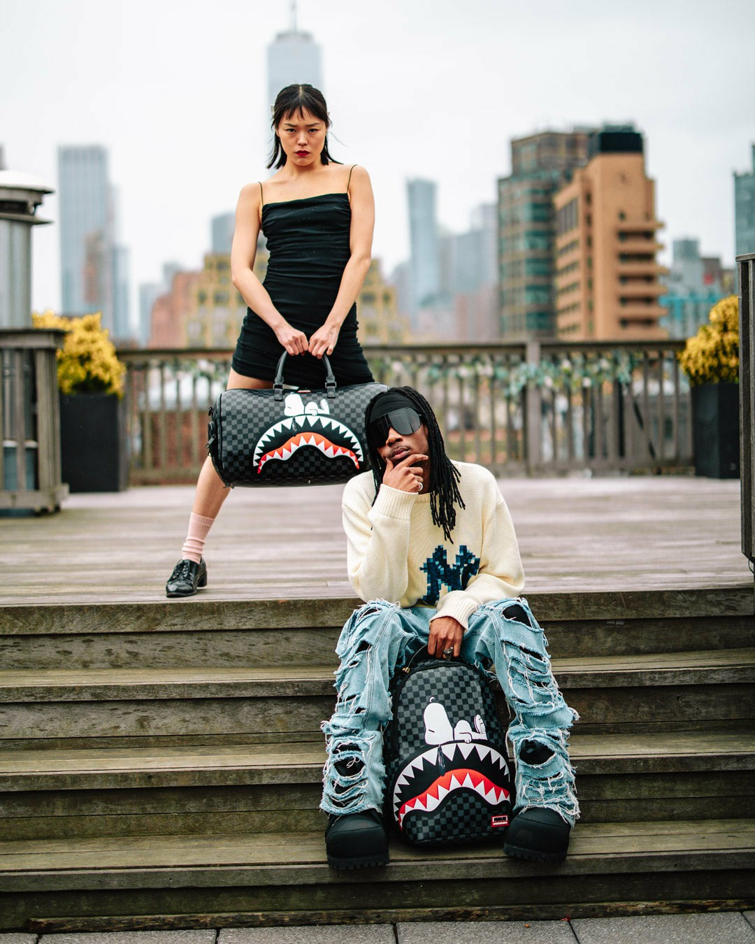 SNOOPY DAY OFF DUFFLE | Sprayground Discount