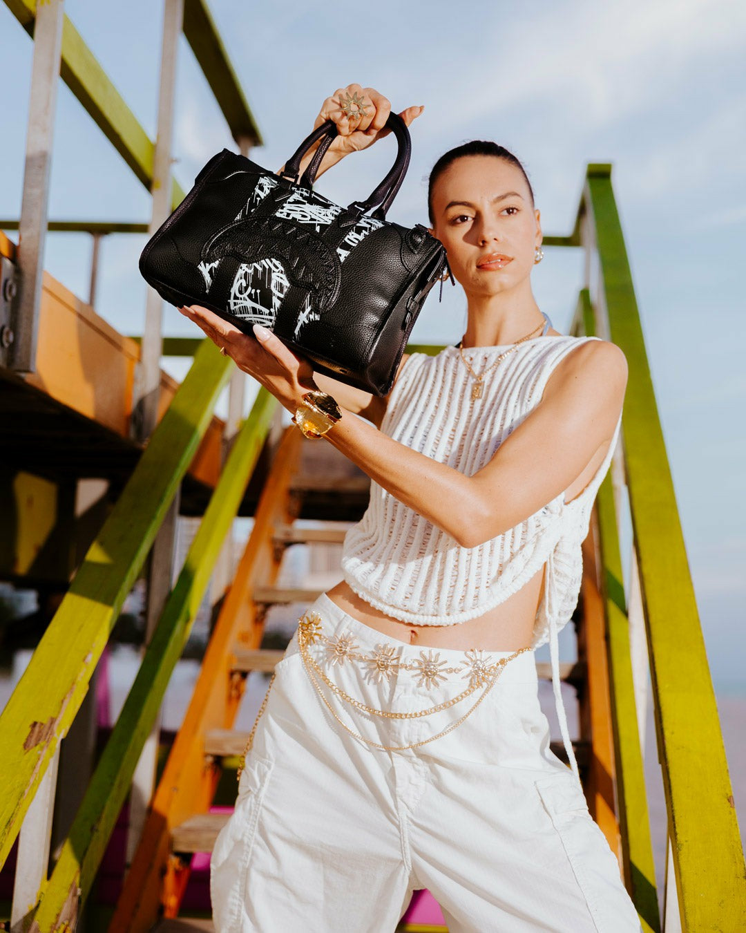 A.M.P.M PYRAMID MINI DUFFLE | Sprayground US