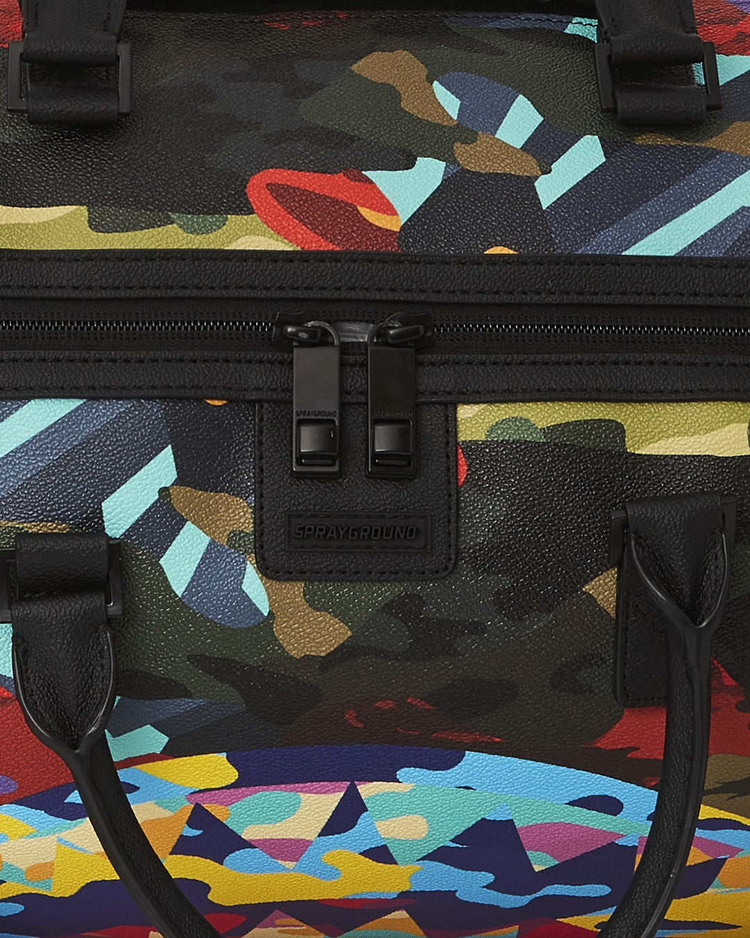 SLICED AND DICED CAMO DUFFLE | Sprayground Near Me