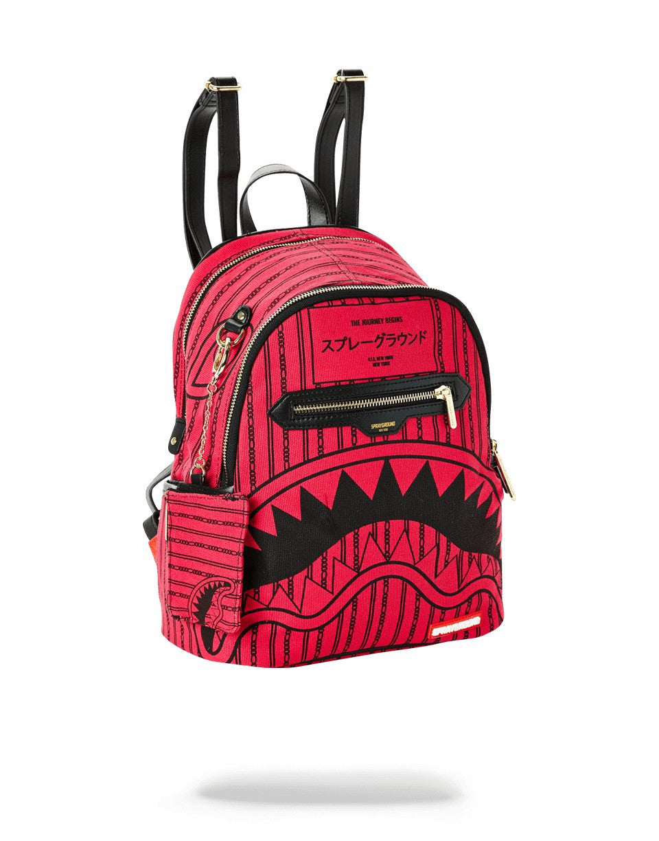PINK REVERSE SHARKS IN PARIS SAVAGE | Sprayground Discount