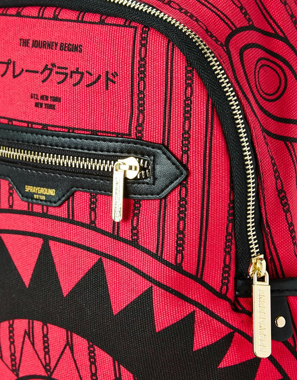 PINK REVERSE SHARKS IN PARIS SAVAGE | Sprayground Discount