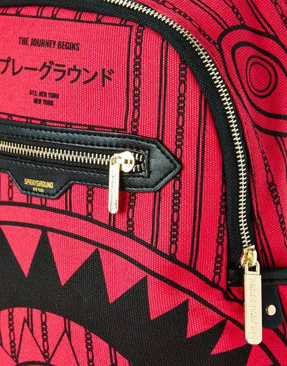 PINK REVERSE SHARKS IN PARIS SAVAGE | Sprayground Discount