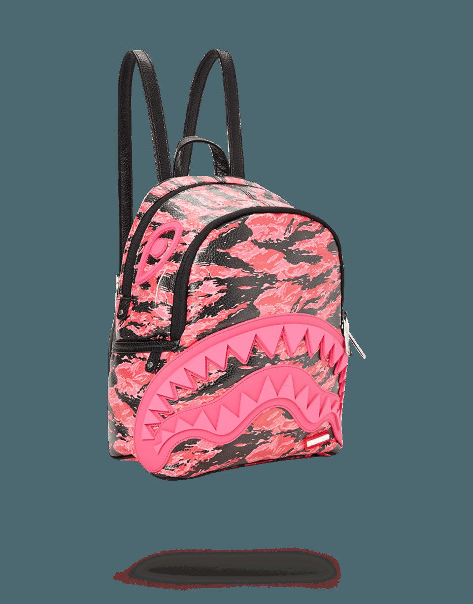 PINK TIGER CAMO SHARKMOUTH SAVAGE BACKPACK | Sprayground Online