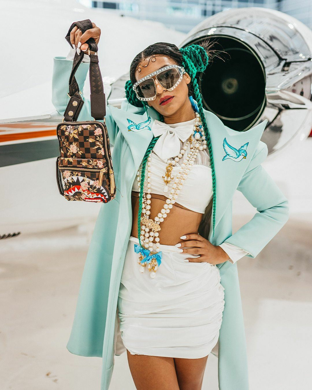 SHARKFLOWER CROSSBODY SLING | Sprayground Online