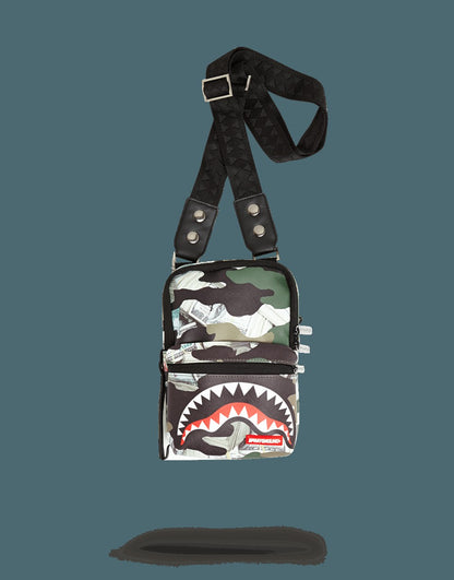 CAMO MONEY SHARK SLING | Sprayground Discount