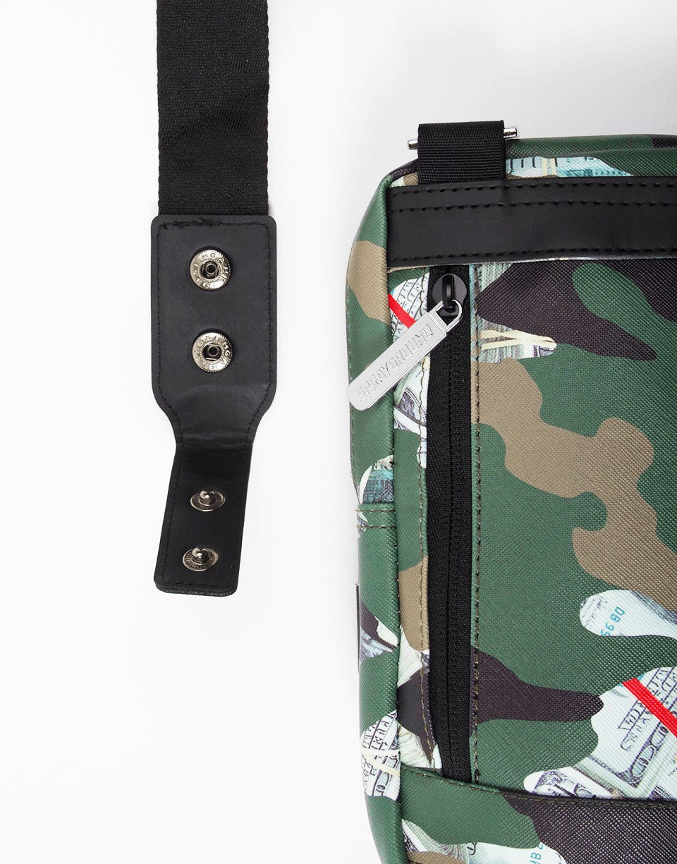 CAMO MONEY SHARK SLING | Sprayground Discount