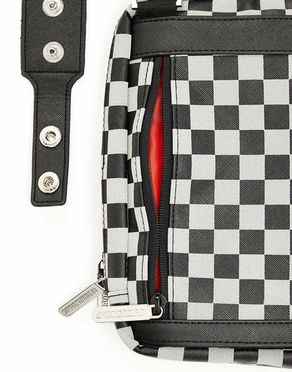 REFLECTIVE SHARKS IN PARIS SLING | Sprayground Clearance