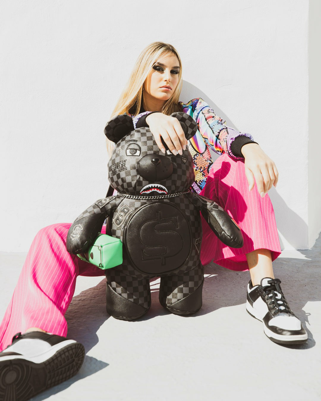 HENNY AIIR TO THE THRONE MONEYBEAR TEDDYBEAR BACKPACK | Sprayground Near Me