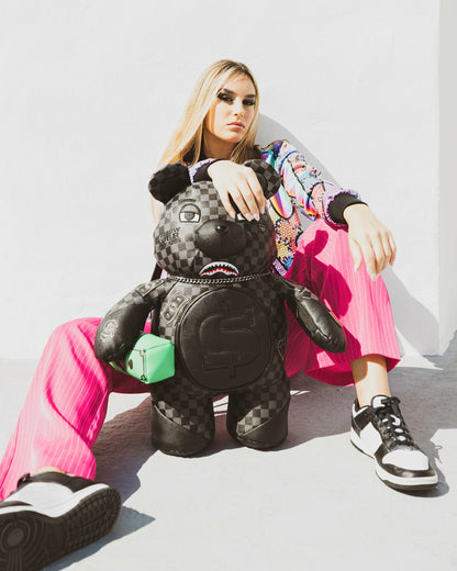 HENNY AIIR TO THE THRONE MONEYBEAR TEDDYBEAR BACKPACK | Sprayground Near Me