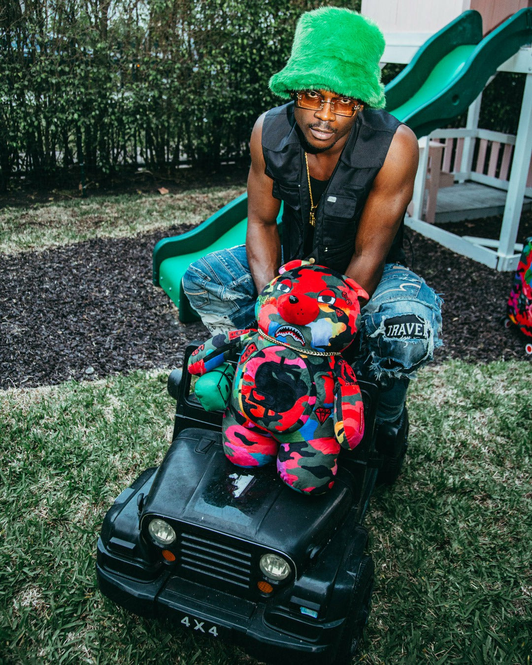 CAMOBURST MONEYBEAR TEDDYBEAR BACKPACK | Sprayground US