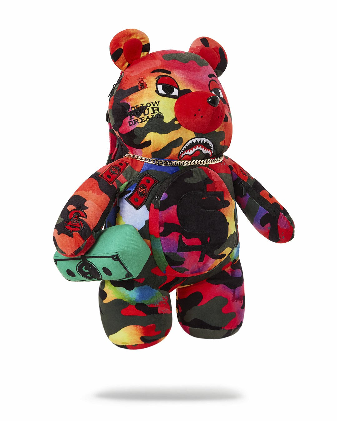 CAMOBURST MONEYBEAR TEDDYBEAR BACKPACK | Sprayground US