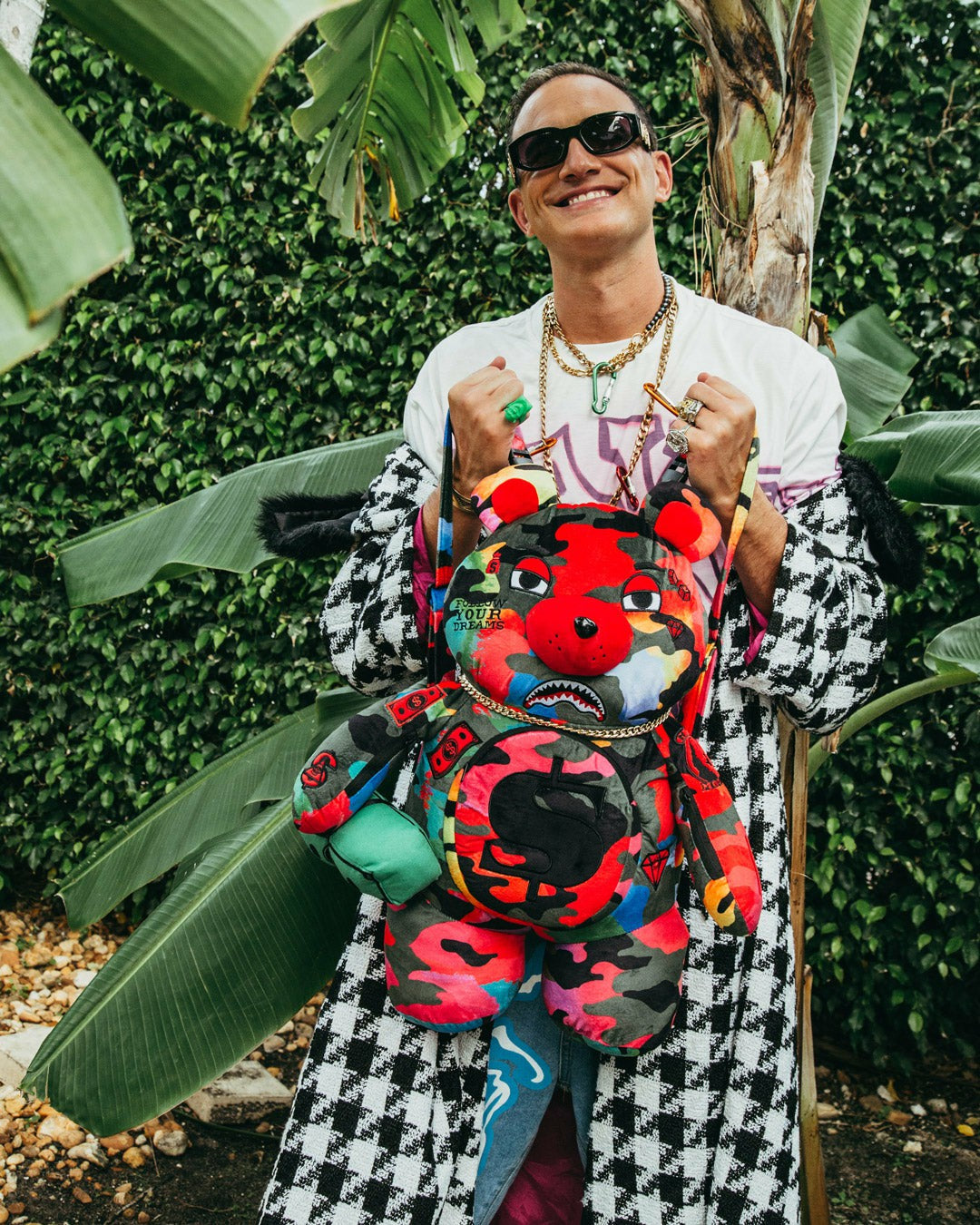 CAMOBURST MONEYBEAR TEDDYBEAR BACKPACK | Sprayground US