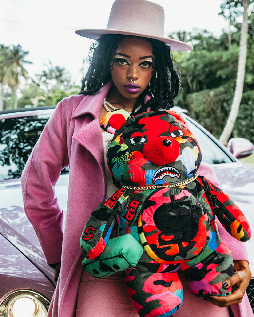 CAMOBURST MONEYBEAR TEDDYBEAR BACKPACK | Sprayground US