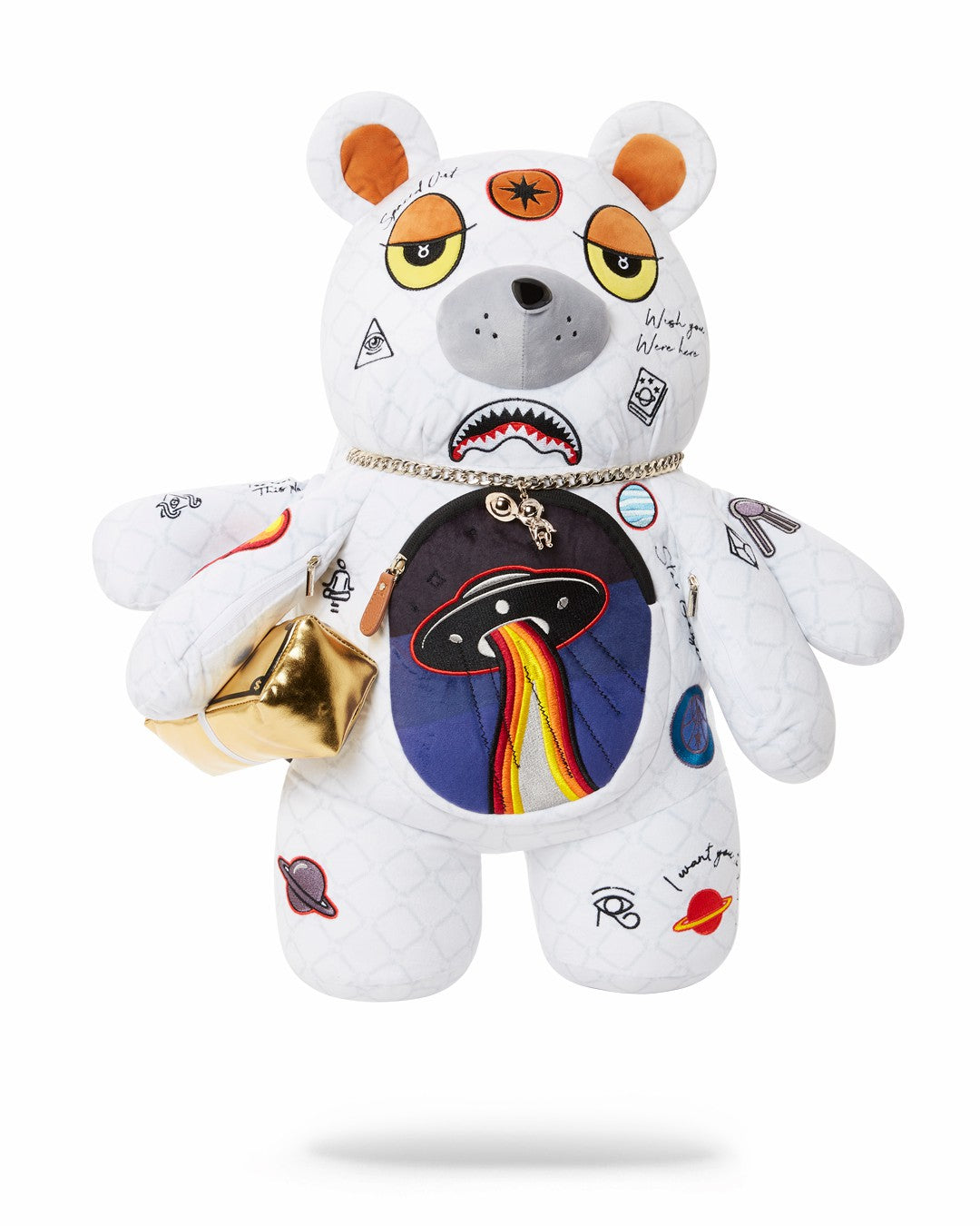UFO SPACED OUT MONEYBEAR TEDDYBEAR BACKPACK | Sprayground Discount