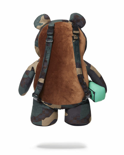 CAMOCHECK MONEYBEAR TEDDYBEAR BACKPACK | Sprayground for sale