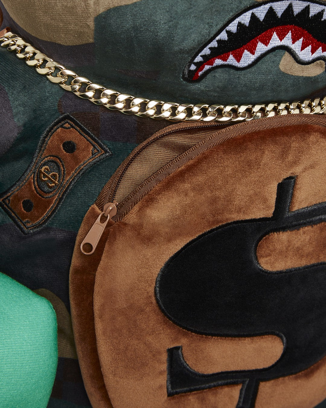 CAMOCHECK MONEYBEAR TEDDYBEAR BACKPACK | Sprayground for sale