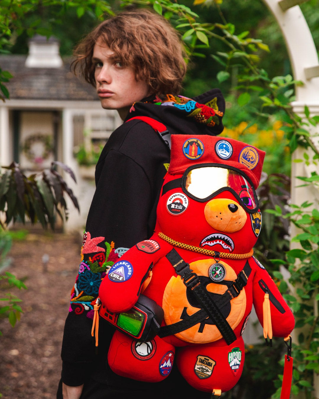 THE GLOBAL EXPEDITION MONEYBEAR TEDDYBEAR BACKPACK | Sprayground Clearance