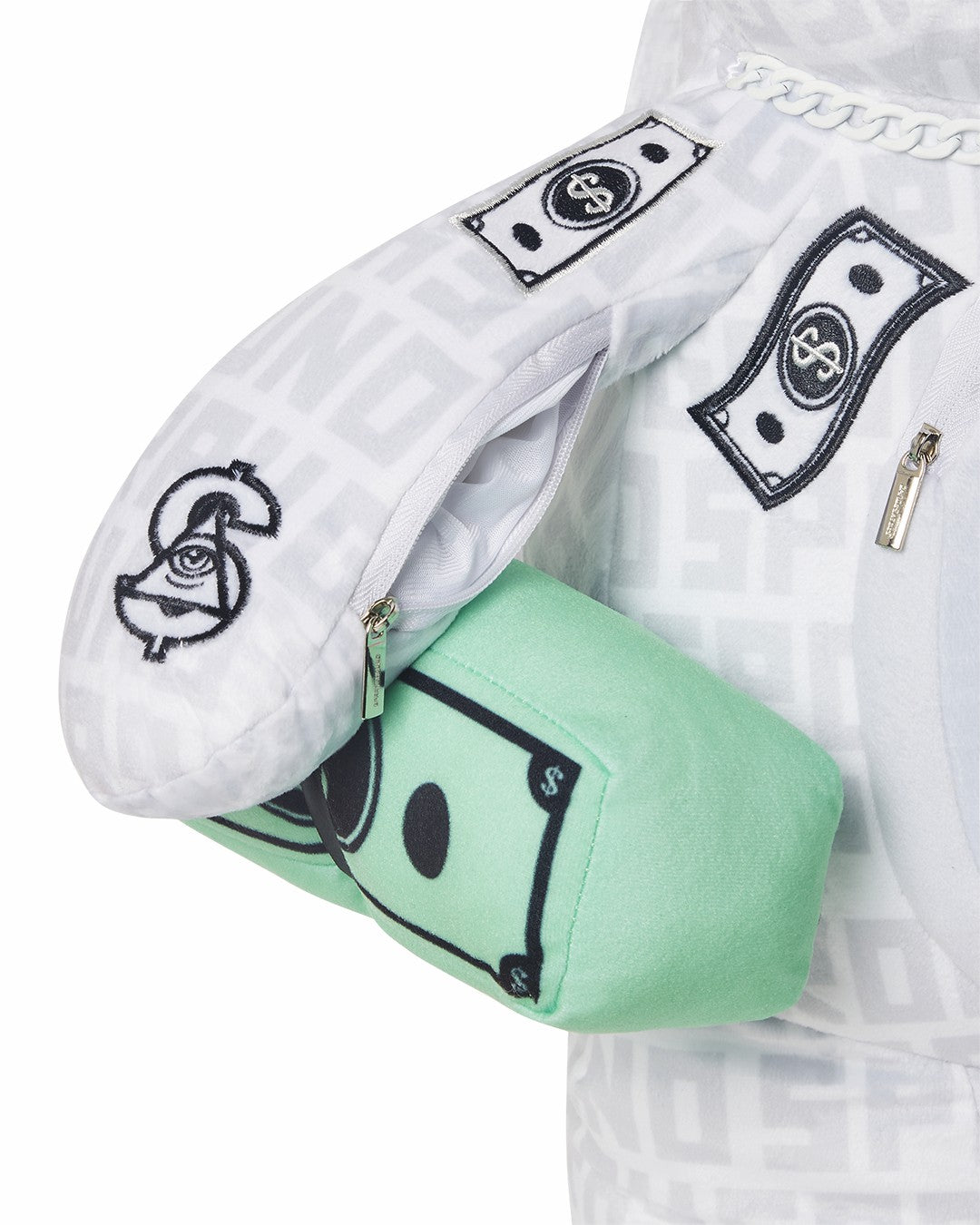 SPLIT THE CHECK (PEARL) MONEYBEAR TEDDYBEAR BACKPACK | Sprayground Online
