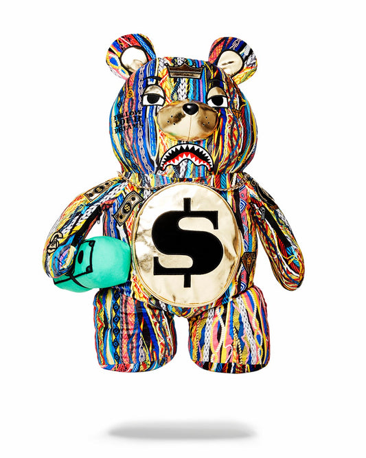 THE GOLDEN AGE MONEYBEAR TEDDYBEAR BACKPACK | Sprayground sale
