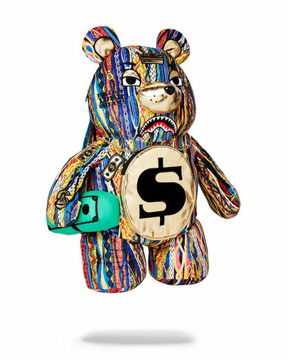 THE GOLDEN AGE MONEYBEAR TEDDYBEAR BACKPACK | Sprayground sale