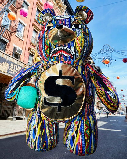 THE GOLDEN AGE MONEYBEAR TEDDYBEAR BACKPACK | Sprayground sale