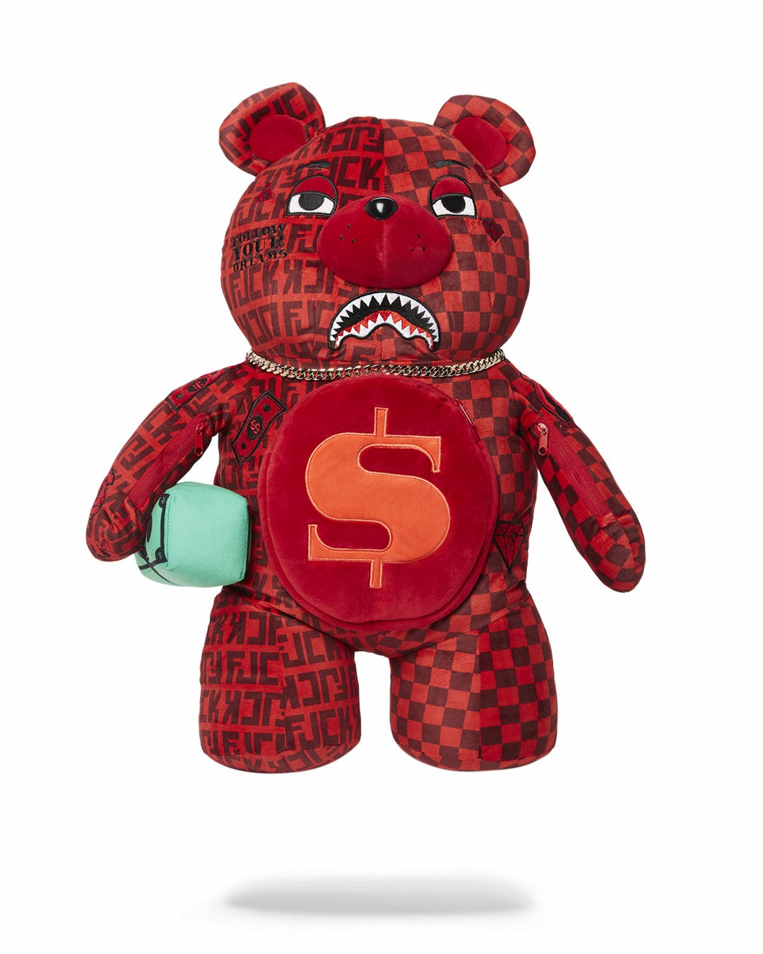 VENI VIDI VICI MONEYBEAR TEDDYBEAR BACKPACK | Sprayground Discount